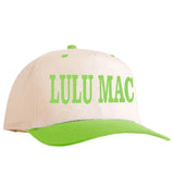 Lulu Mac Ponytail Snapback Hat – Pistachio