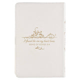 Devotional for Mr. & Mrs. White Faux Leather