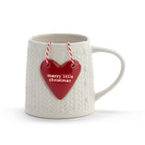 Merry Little Christmas Mug with Ornament Set