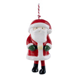 Santa In Red Suit Ornament - Holiday Decor