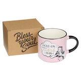 Mug Ceramic Hold On Overthink This