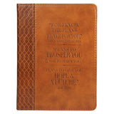 Journal Handy Brown Hope & a Future Jer. 29:11