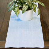 Seersucker Runner   Blue/White   13x60