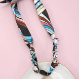 HANDMADE SCARF CHARM NECKLACE | 80N91790: J