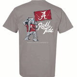 Big Al Flag: Grey / Large