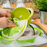 Lime Round Swedish Cloth
