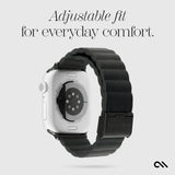 Signature Ridge Band (Black) - Apple Watch 42-49mm