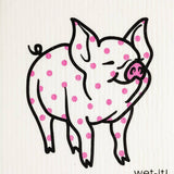 Polka Pig Swedish Cloth