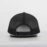 OLE BOY Grey/Black Classic Logo Patch Hat: Gray