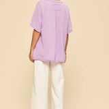 Everyday Essential Cotton Tee – Lilac