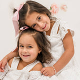 Pink Pearl Baby or Child's Bracelet Gift: Medium 1-5 Years