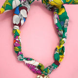 HANDMADE SCARF CHARM NECKLACE | 80N91790: D