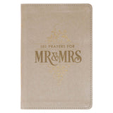 Gift Book 101 Prayers for Mr. & Mrs. Faux Leather
