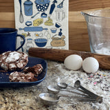 Baking Time Blue Swedish Dish Cloth