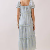 Lemonade Days Gingham Midi Dress