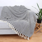 Patterned Cotton Throw Blanket - 50 x 70 - Style Options: Diamond