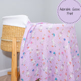 Cute Goose Baby 100% Cotton Muslin Swaddle Blanket