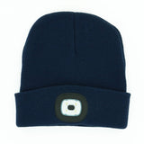 Night Scope Rechargeable LED Beanie Navy