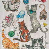 Fine Feline Swedish Cloth