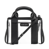 Case-Mate Clear Stadium Bag- Black