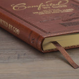 Devotional Comforted by God Faux Leather