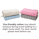 Patterned Cotton Throw Blanket - 50 x 70 - Style Options: Diamond