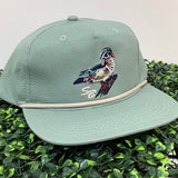 Wood Duck SB Cap: Heather Grey /White