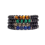 The Men’s Blessing Bracelet In Lapis And Onyx : Small