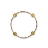 8mm Citrine Gold-Filled Blessing Bracelet : S