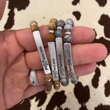 Inspirational Natural Beaded Bracelet Natural Stone