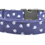 Medium Sailboat Dog Collar