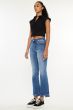 Kancan High Rise Cropped Bootcut Jeans
