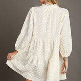 Textured Charm Dress
