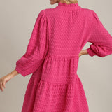 Textured Charm Dress