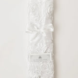 Rosettes White Wedding Knife