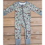 Retro Duck Camo Baby Zip Up