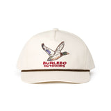 Burlebo Vintage Duck Rope Hat – Off White