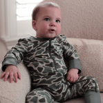 Retro Duck Camo Baby Zip Up