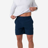 Everyday Shorts-Deep Water Navy 7in.