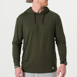 Burlebo Performance Hoodie –  Mallard Green
