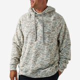 Vintage Washed Hoodie – Classic Deer Camo