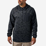 Blaze Tech Quarter Zip in Black Camo