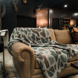 Classic Deer Camo Sherpa Blanket