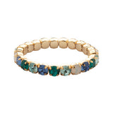 Electric Blue Sienna Stretch Bracelet