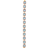 Cappuccino Delite Octavia Repeating Tennis Bracelet