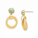 Turquoise Odessa Dangle Earrings