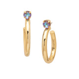 Cappuccino Delite Keeley Hoop Earrings