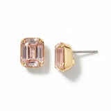 Light Amatheyst Octavia Stud Earrings