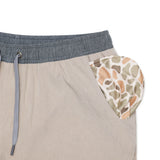 Athletic Shorts- Heather Khaki 7in.
