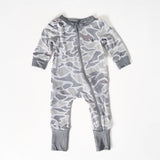 White Camo Baby Zip Up